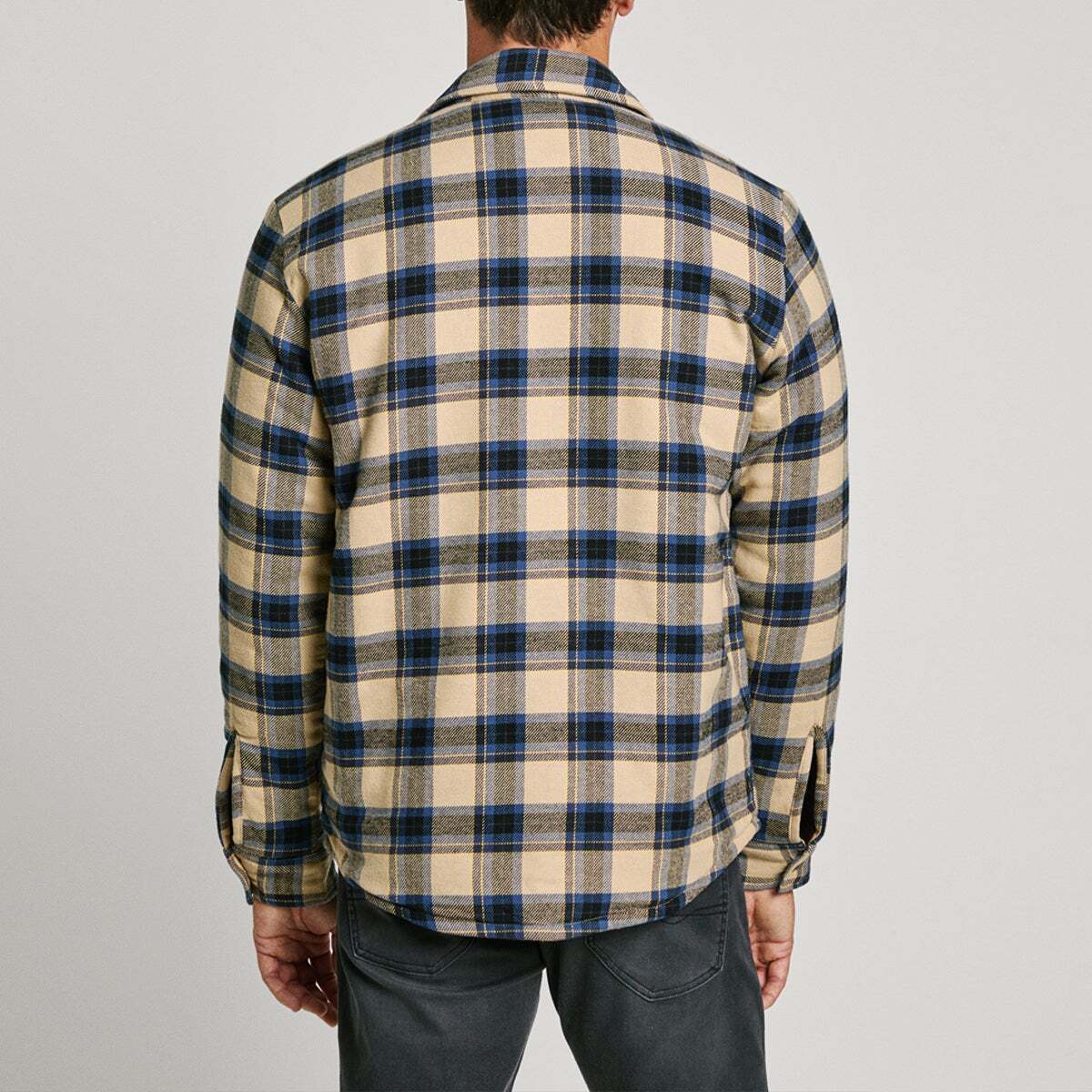 Surchemise Coupe Regular À Carreaux bleu sterling, PEPE JEANS