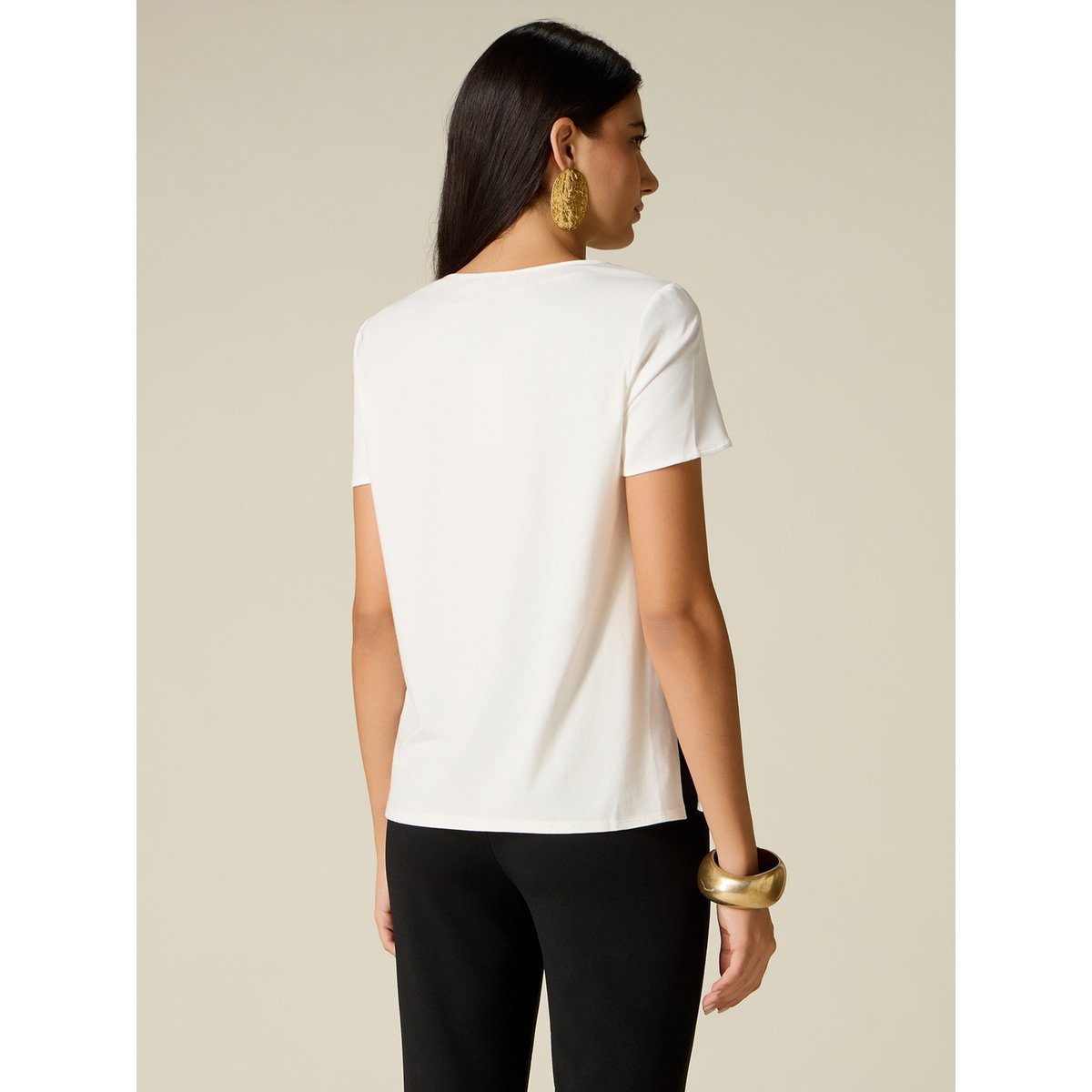 T-shirt blanc, OLTRE