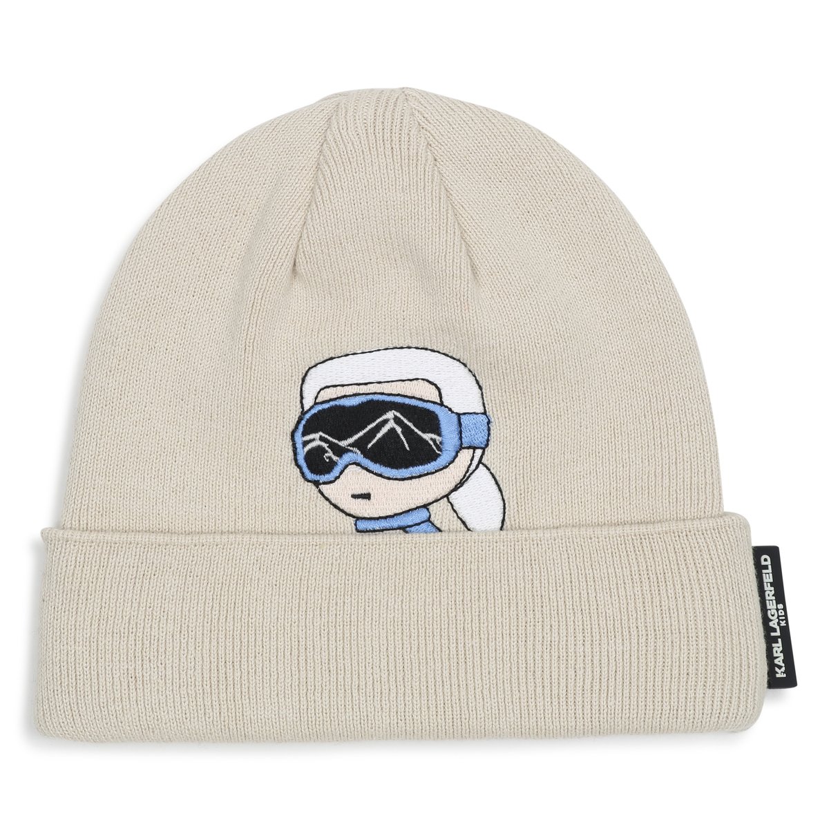 Bonnet en tricot lime stone, KARL LAGERFELD KIDS
