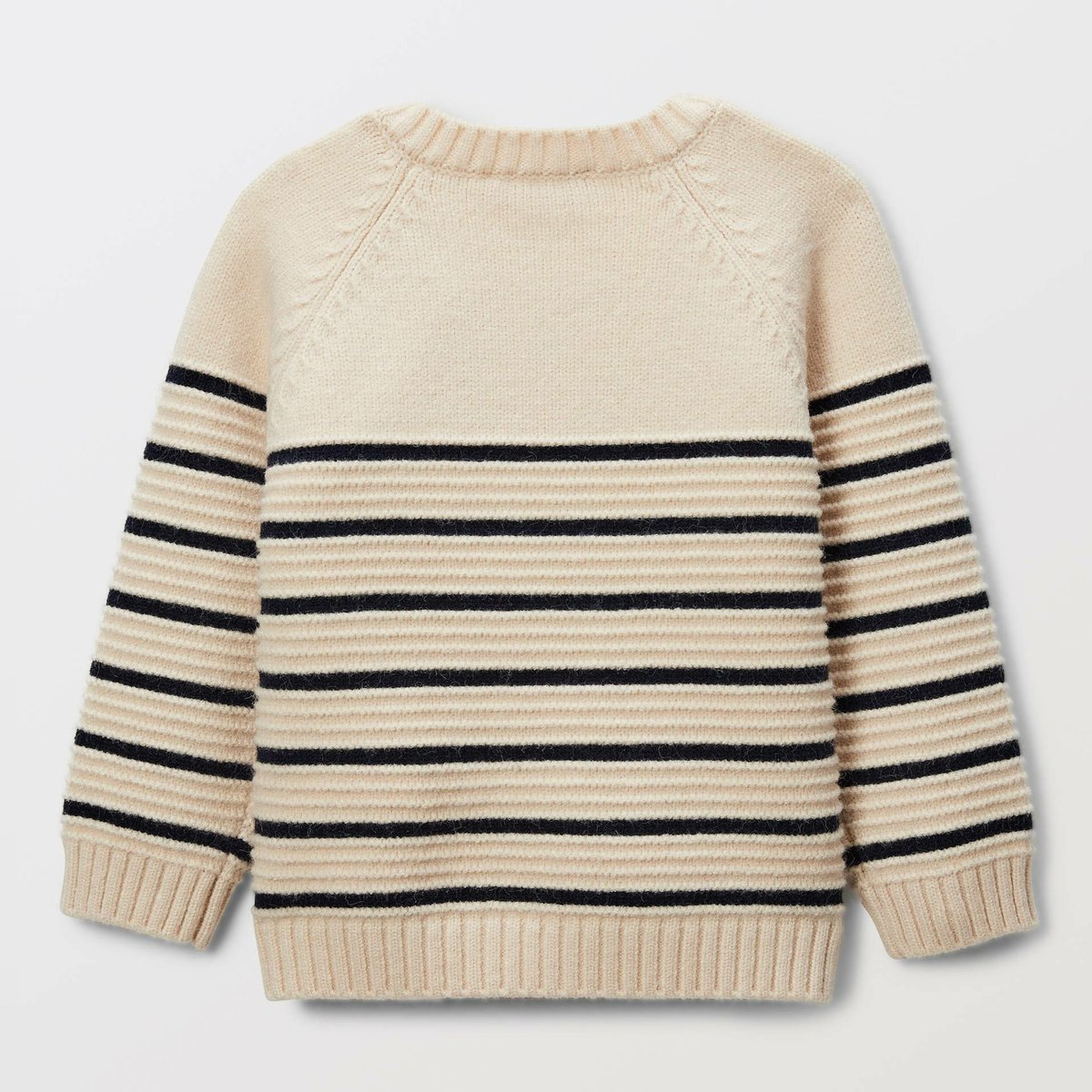 Pull rayé ecru, BOUT'CHOU