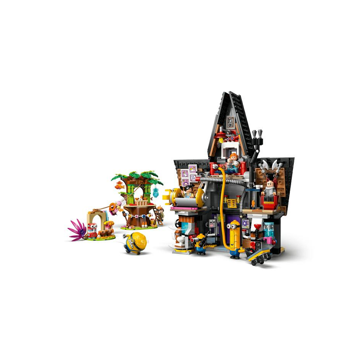 LEGO Moi, Moche et Méchant - Le manoir de Gru et ses Minions - Set 75583 bleu, LEGO