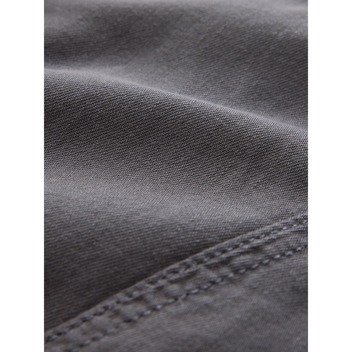 Blouson aviateur en denim léger col cheminée gris, NEXT
