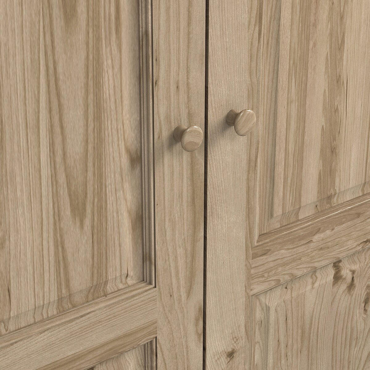 Armario Al. 120 cm, para colgar ropa, Redmond madera clara natural, SO'HOME