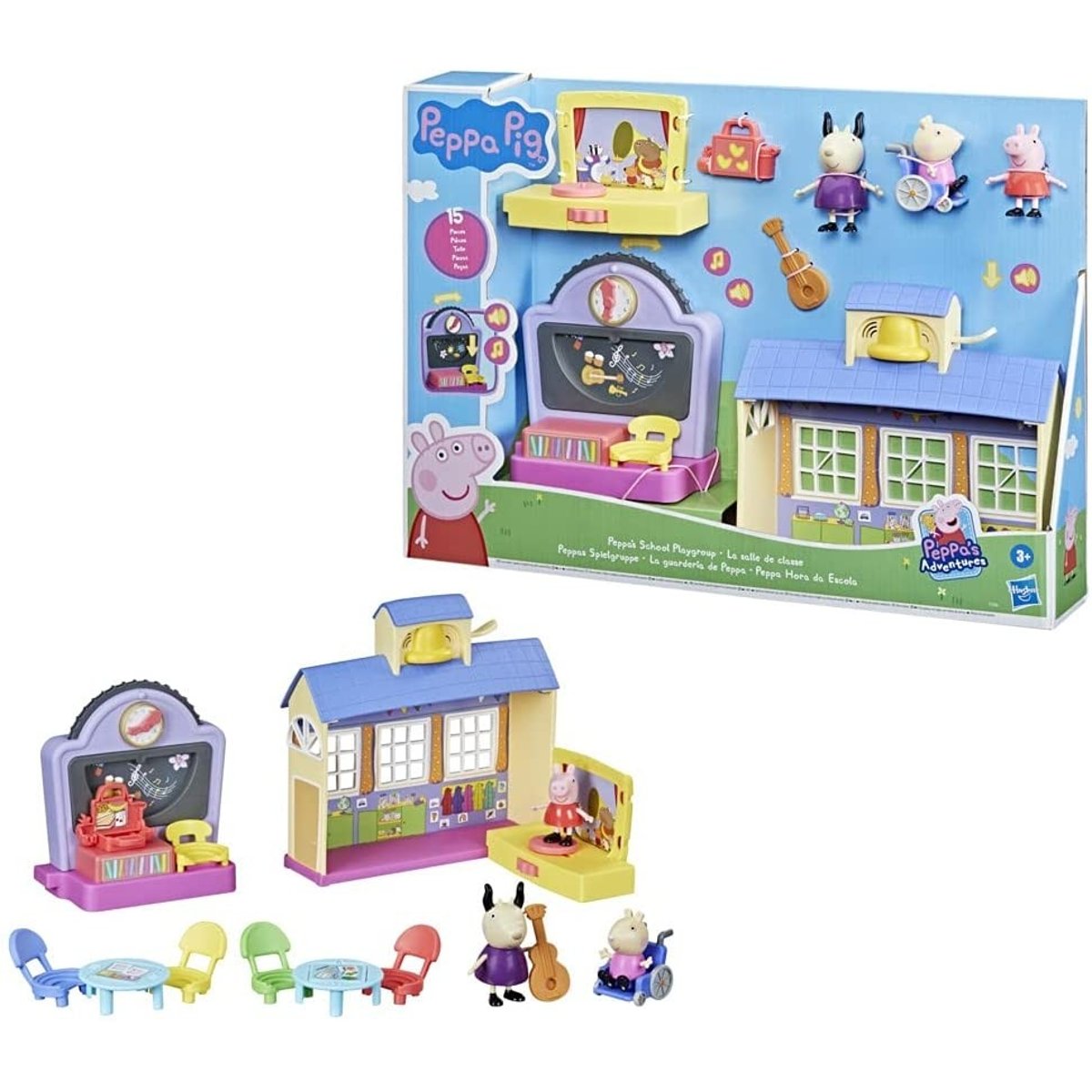 La Salle De Classe - Peppa Pig couleur unique, HASBRO