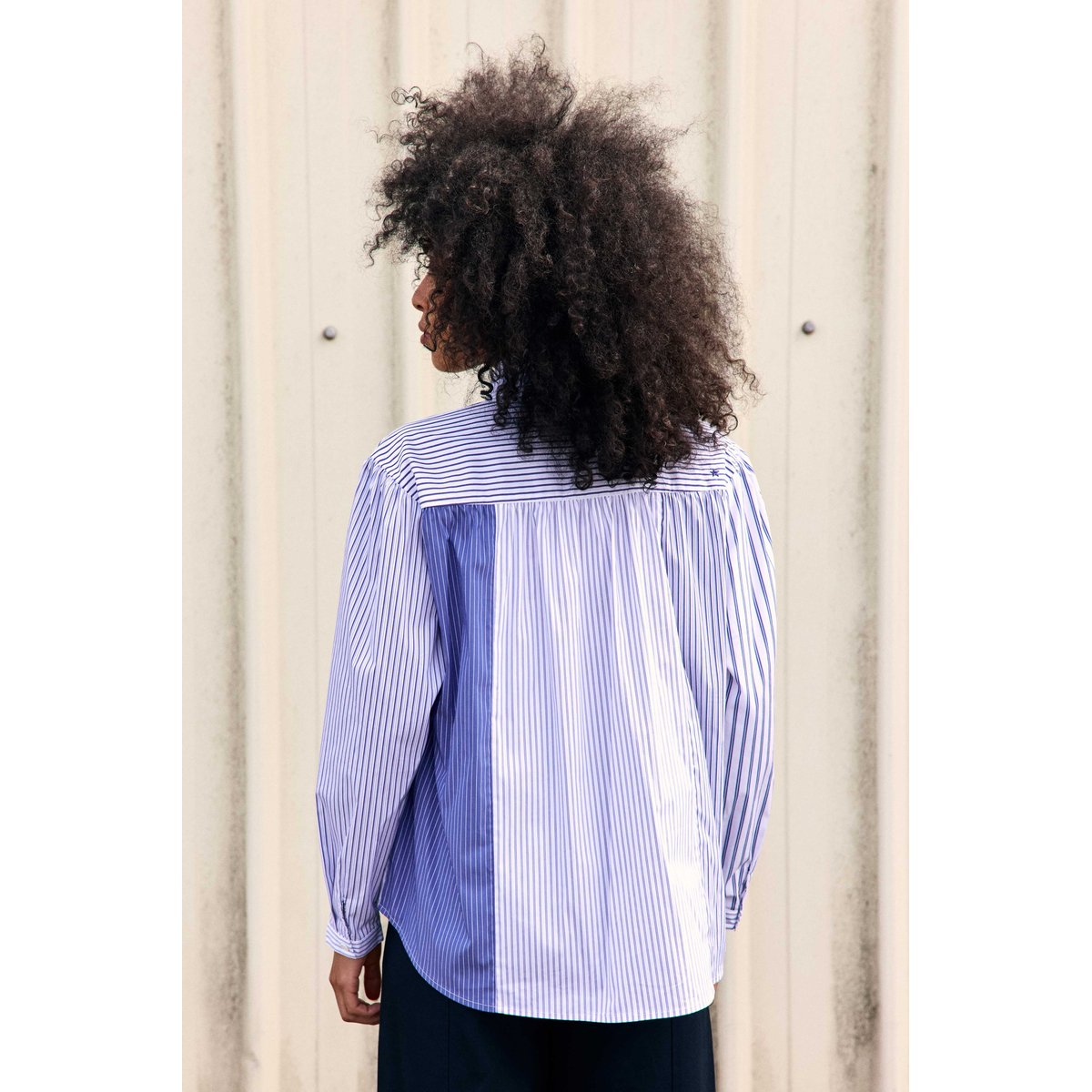 BLOUSE imprimé rayures, marinière BOLIANE 20-ecru/bleu, LA PETITE ETOILE