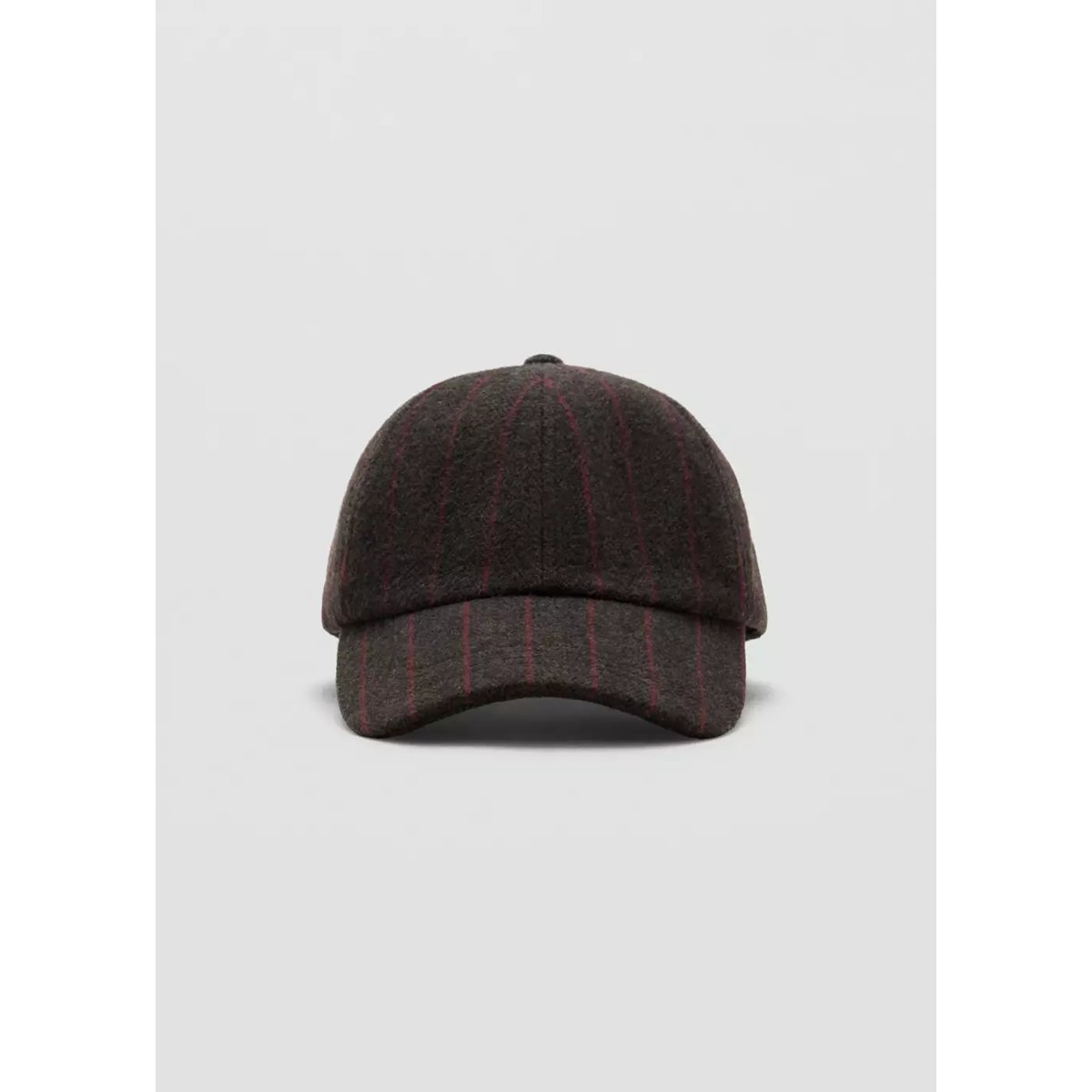 Casquette à rayures tennis marron, MANGO TEEN