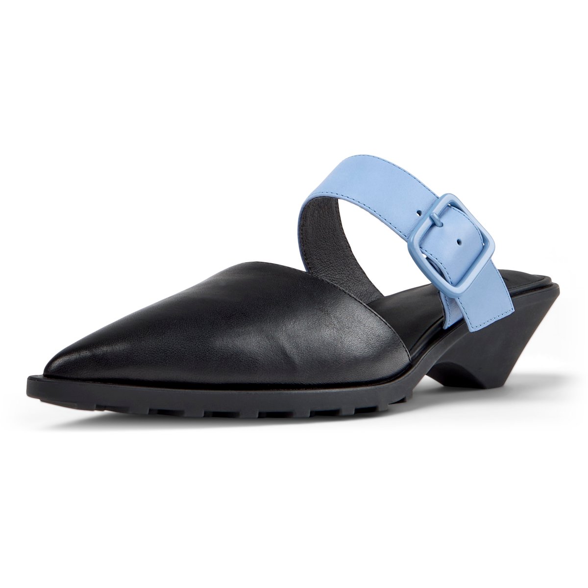 Mules Cuir ANITA noir, CAMPER