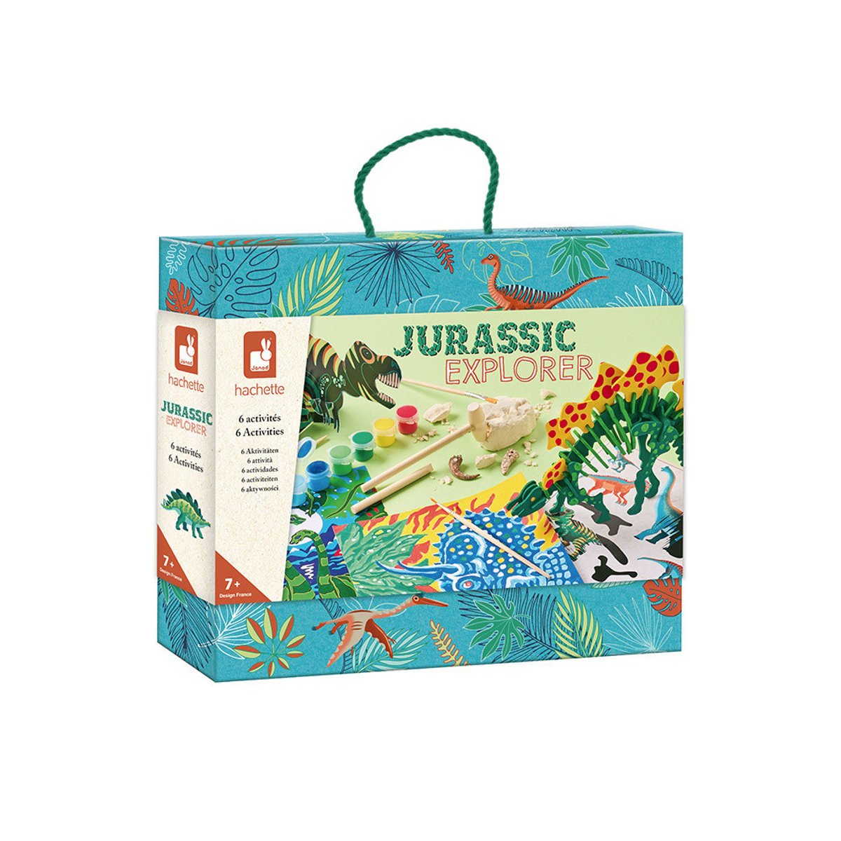 Mallette Explorateur Jurassic Explorer couleur unique, JANOD