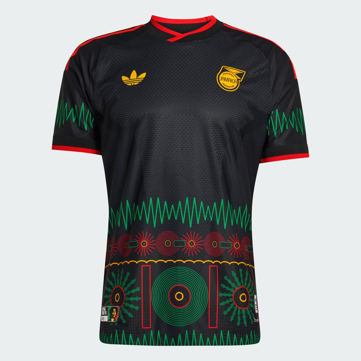 Maillot Extérieur Jamaïque 26 X Bob Marley Authentique Maillot Extérieur Jamaïque 26 X Bob Marley Authentique black, adidas Performance