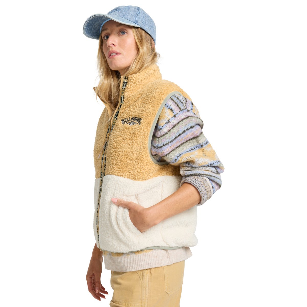 Polaire GO ON HIKE beige hemp 2, BILLABONG