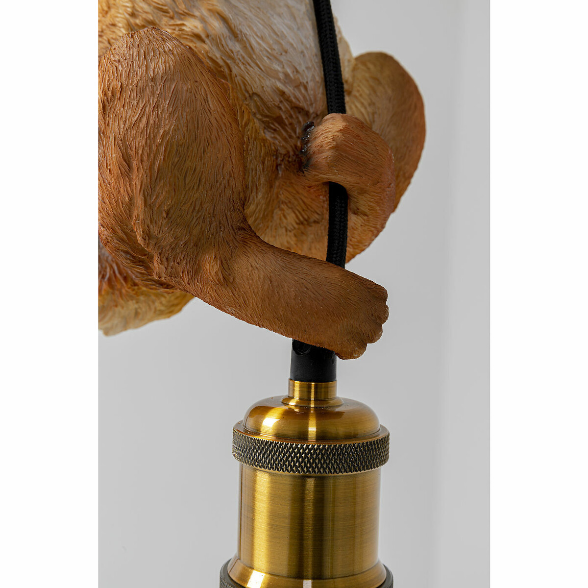 Pendant Lamp Animal Squirrel 20cm brown, KARE DESIGN