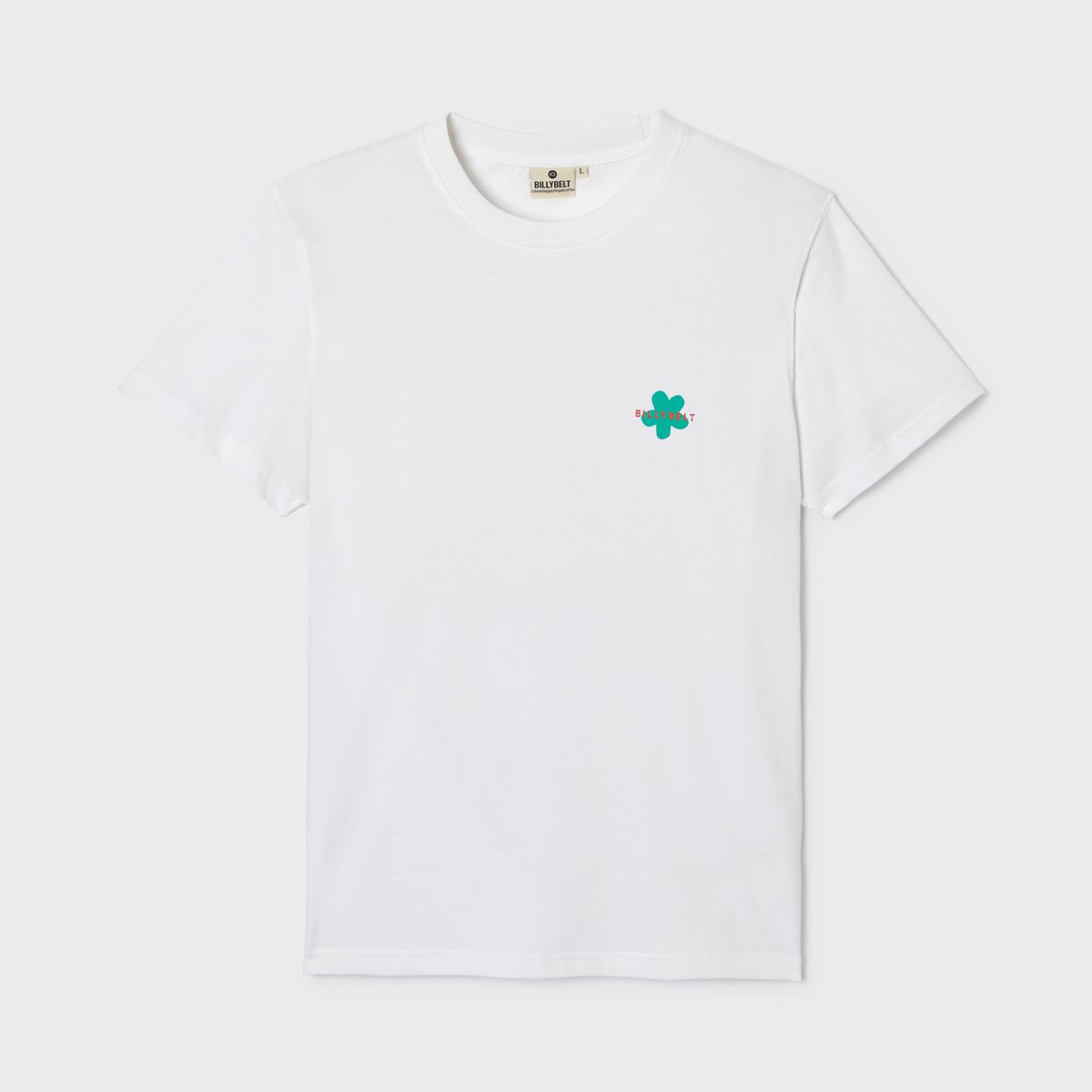 T-shirt en coton biologique VINTAGE blanc, BILLYBELT
