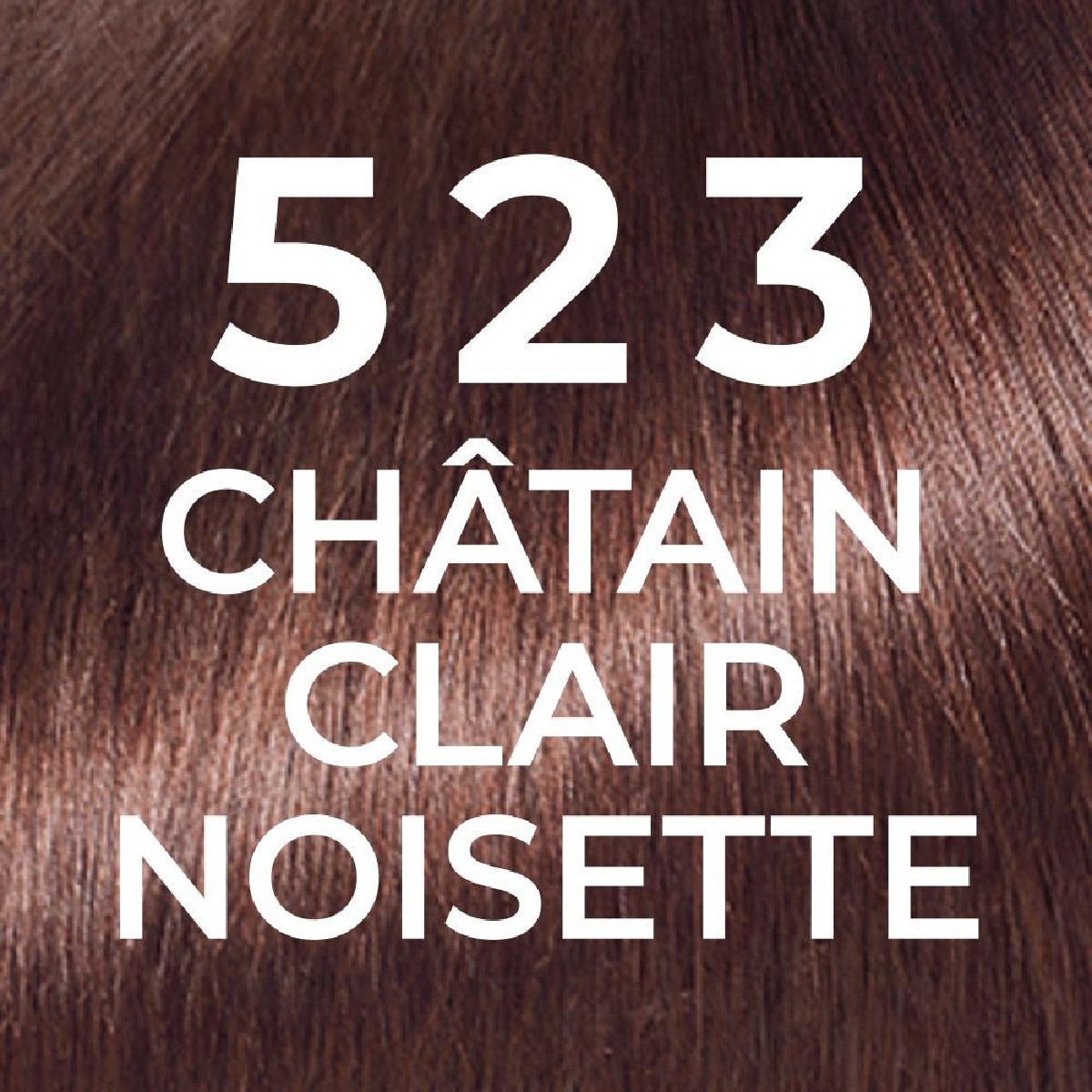Coloration Casting Natural Gloss 523 châtain clair noisette, L'OREAL PARIS