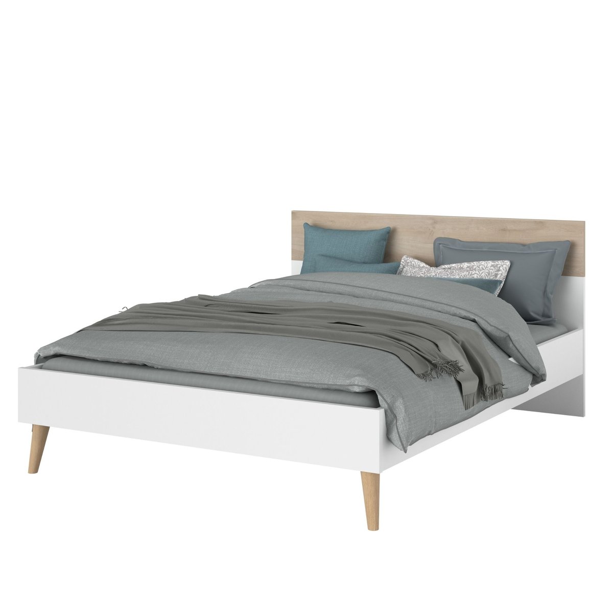 Lit scandinave - GABY blanc, TERRE DE NUIT