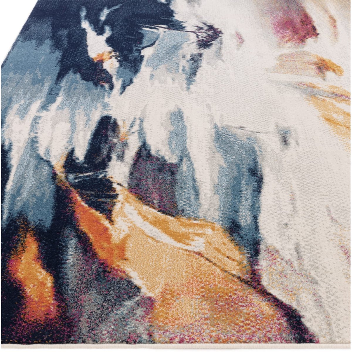 Tapis tissé plat moderne RAMA multicolore, NOVATREND