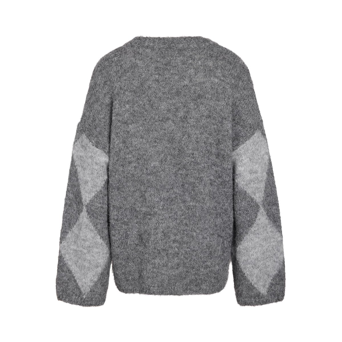 Pull gris - medium grey melange1, NOISY MAY
