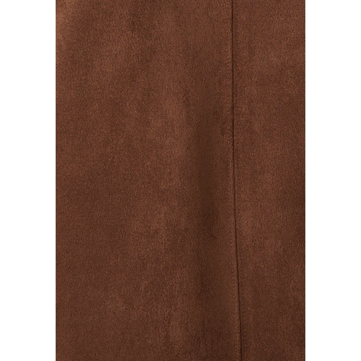 Robe droite suédine marron, DAMART