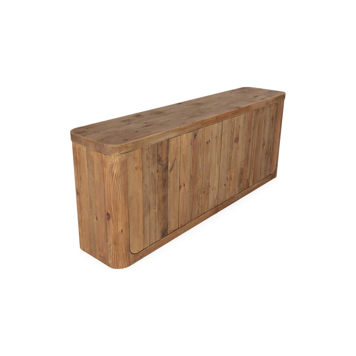 Buffet en bois de pin recyclé naturel vieilli, RECOLLECTION
