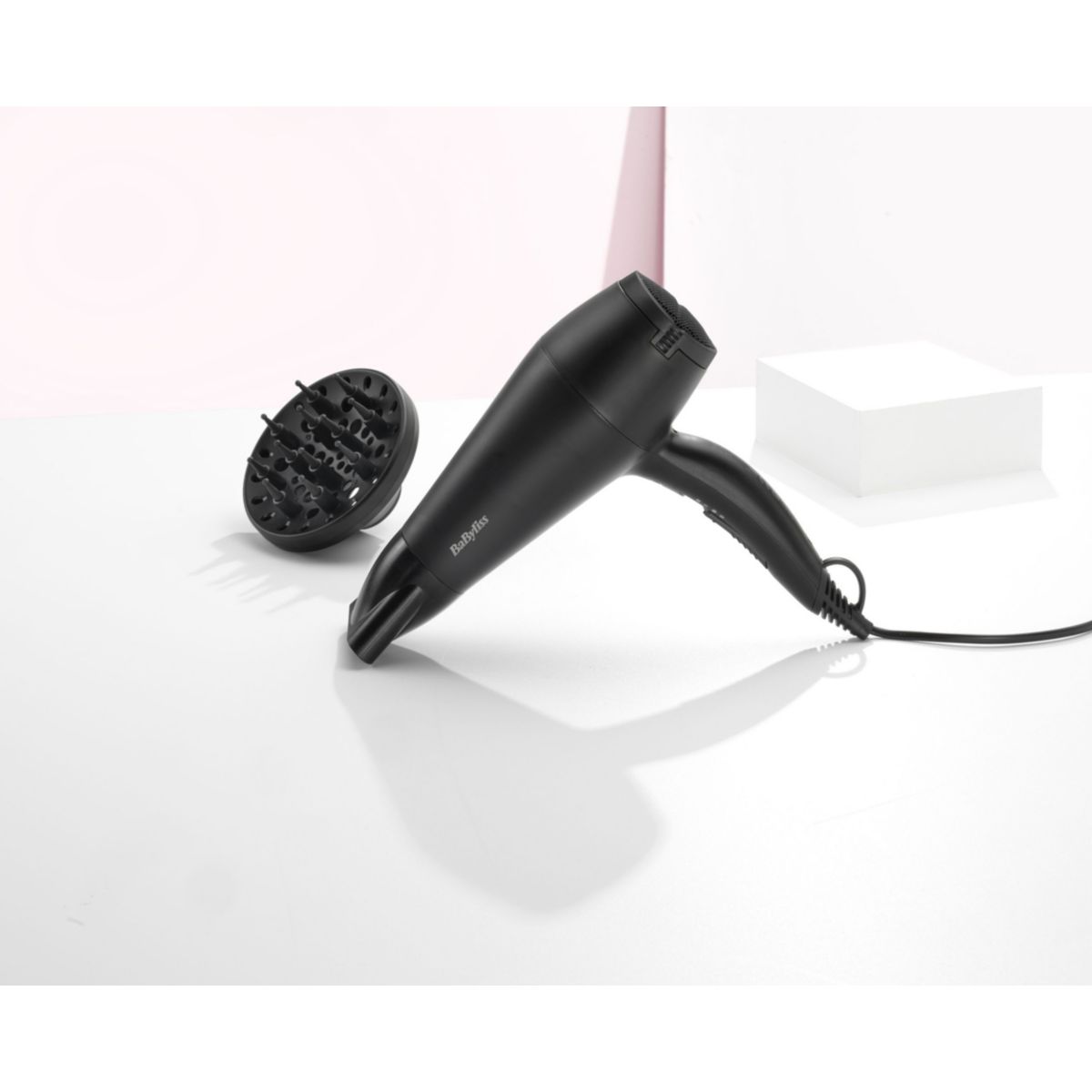 Sèche cheveux Power Smooth 2000 D215DE noir, BABYLISS