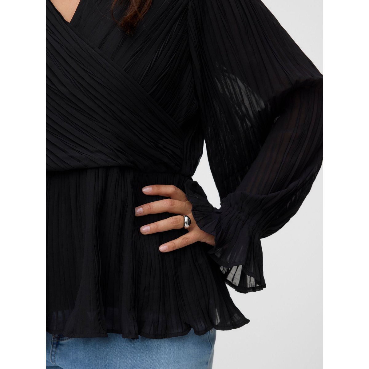 Blouse black 1, VERO MODA