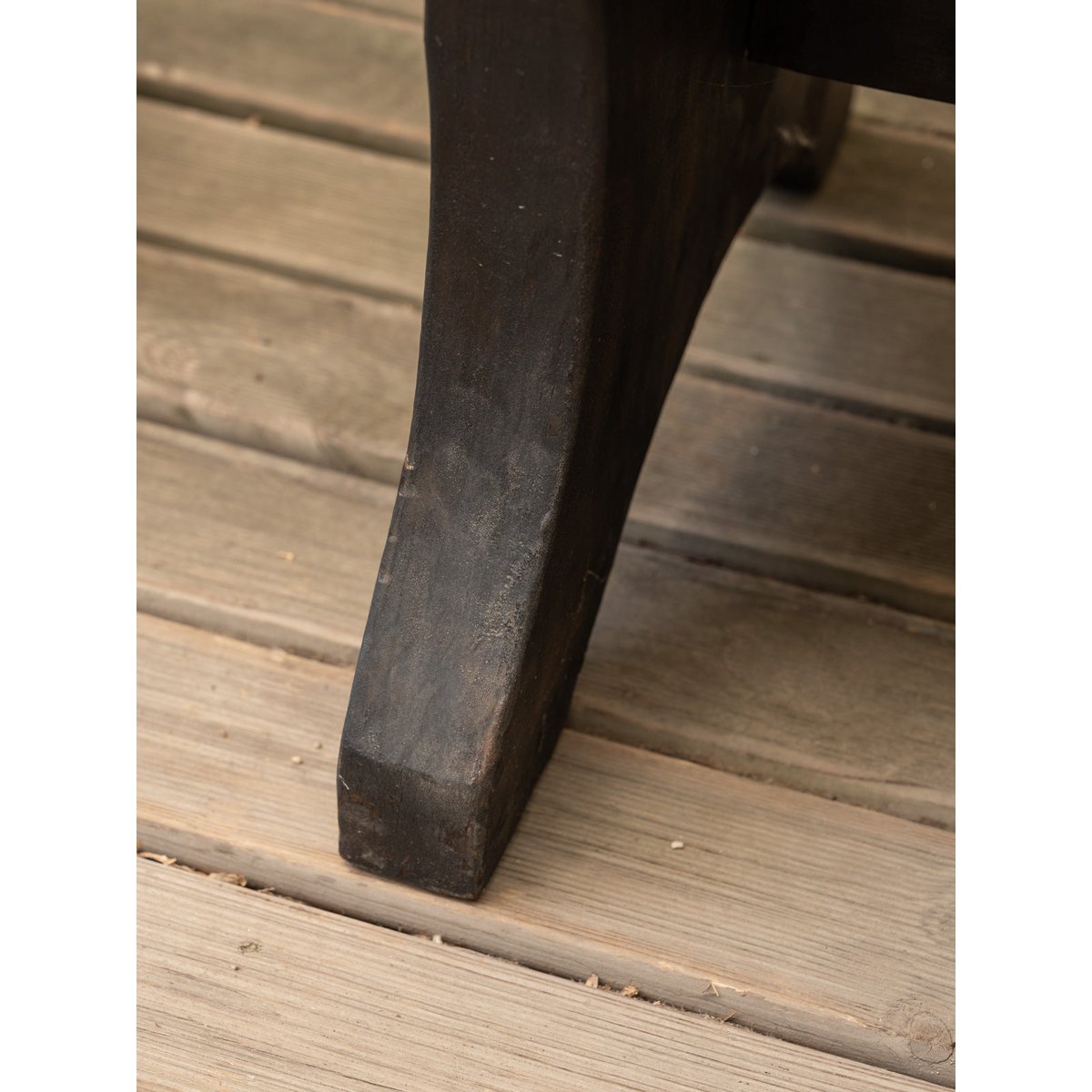 Chaise en bois noir Claude N°1518 - Bon état noir, DEBONGOUT