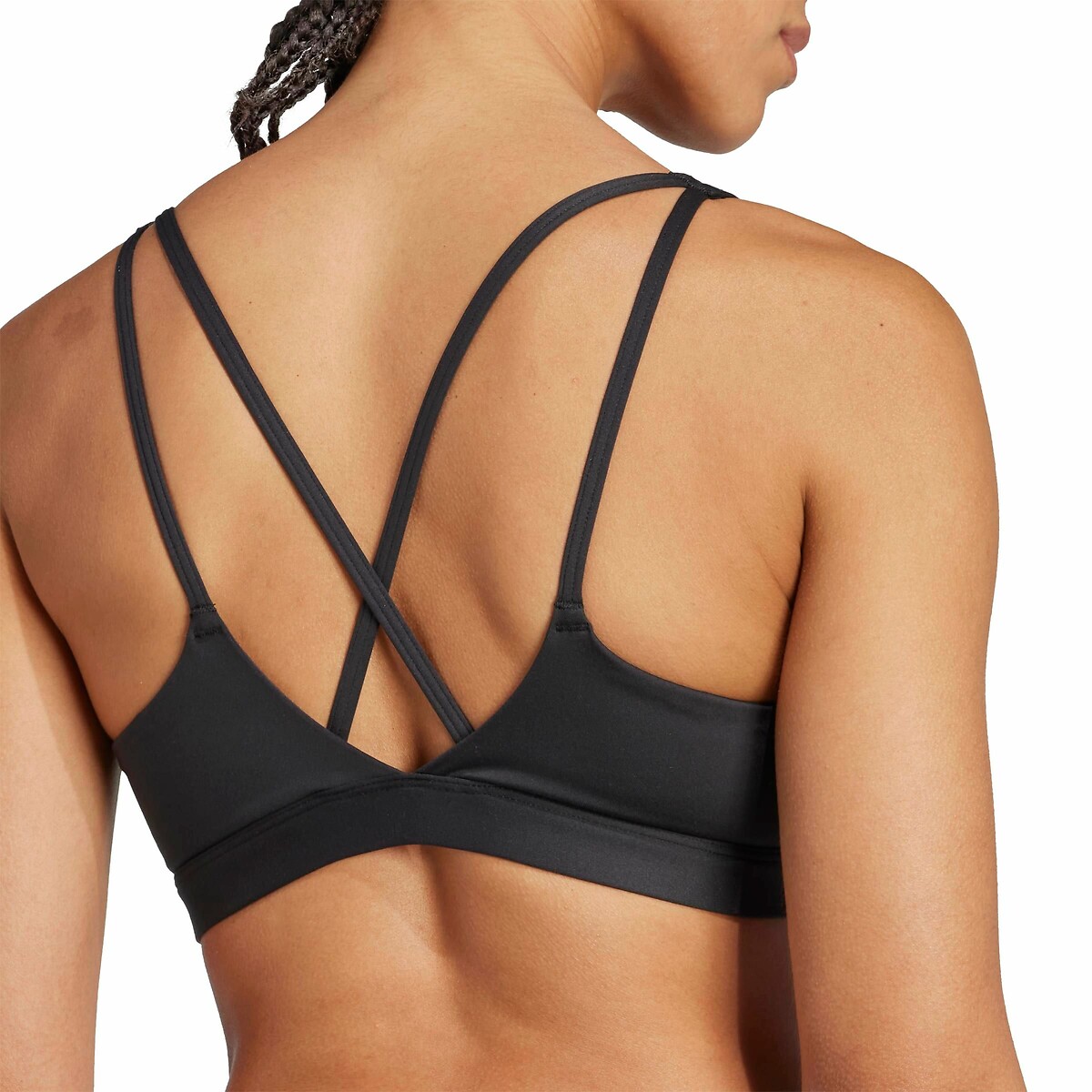 Brassière de yoga noir, adidas Performance