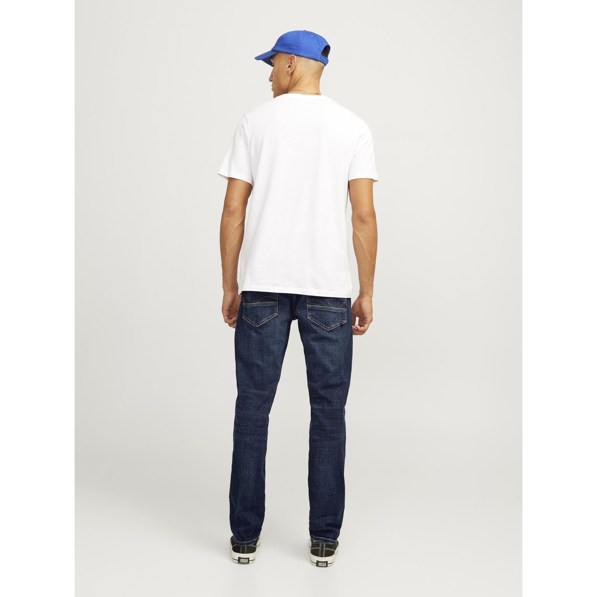 Jean Coupe Tapered blue denim, JACK & JONES