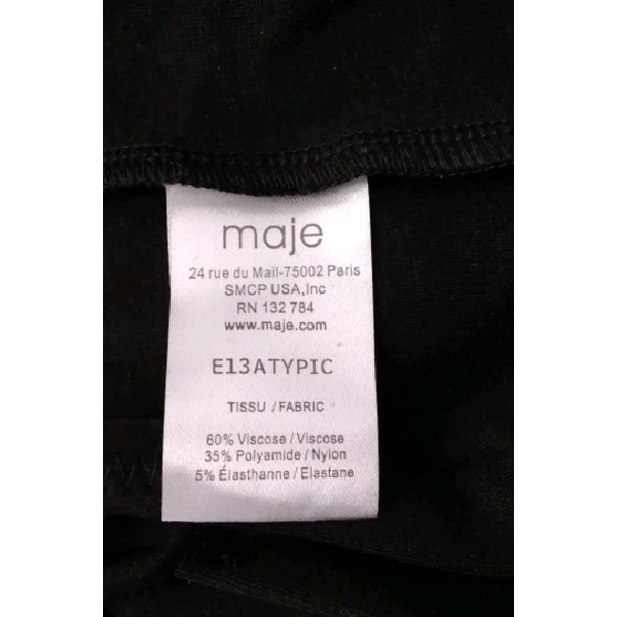 Robe - Très Bon État noir, MAJE