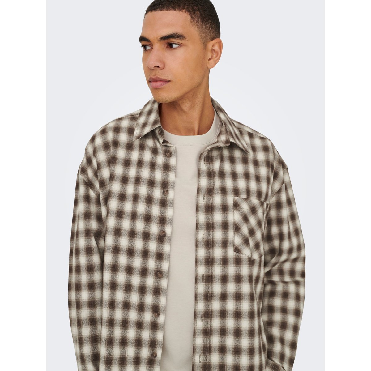 Chemise walnut, ONLY & SONS
