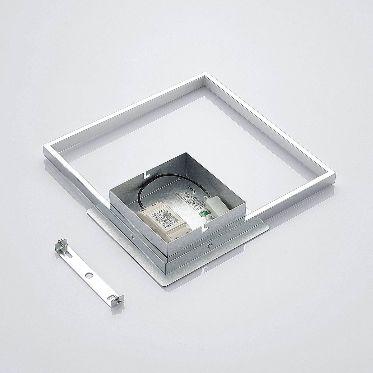 Applique moderneLED, Anays clair, chrome, crème, LINDBY