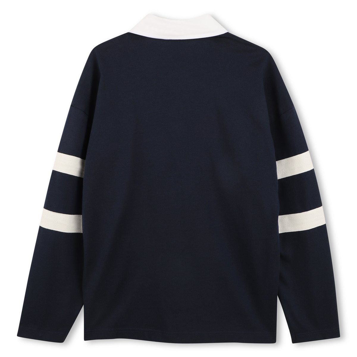 Polo manches longues bleu cargo, BOSS KIDSWEAR