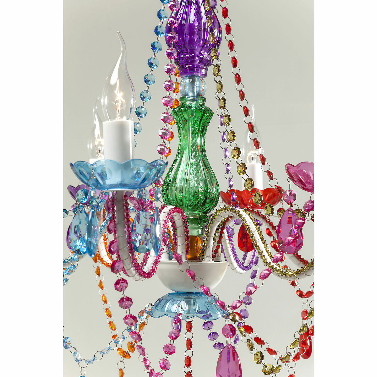 Pendant Lamp Starlight Rainbow 6-Branched multi-coloured, KARE DESIGN