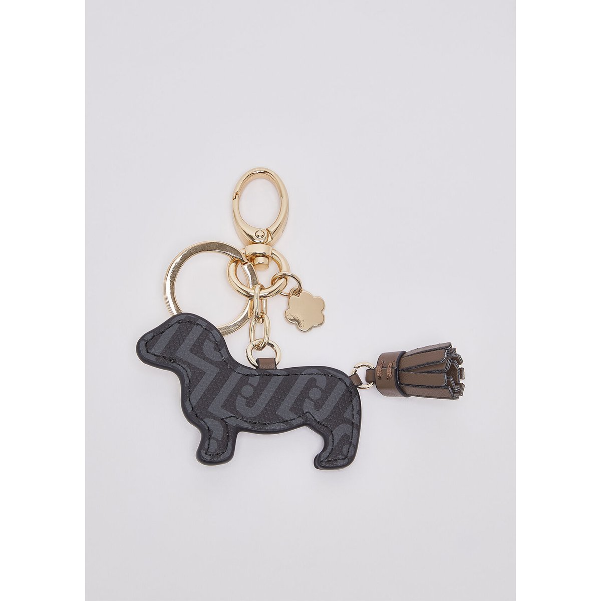 Porte-clés avec cane moka foncé, LIU JO