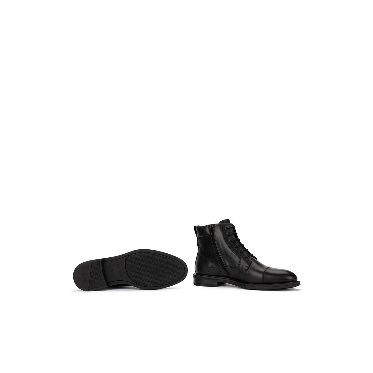 Bottines cuir Albany black, MARTINELLI