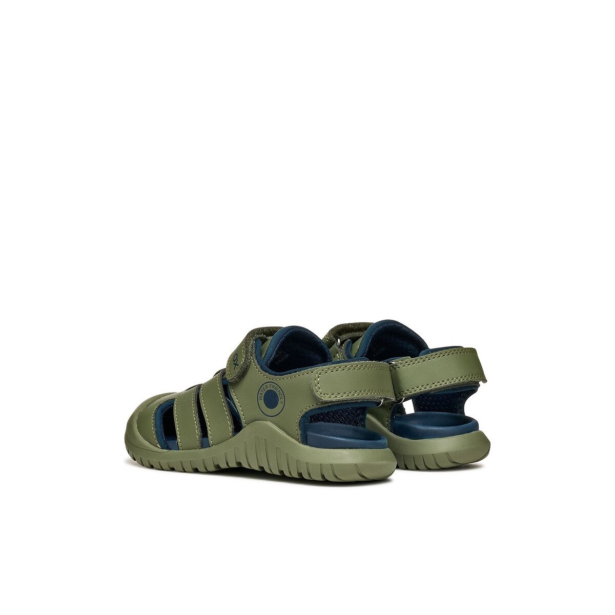 Kids Fusbetto Pro Closed Sandals khaki, GEOX