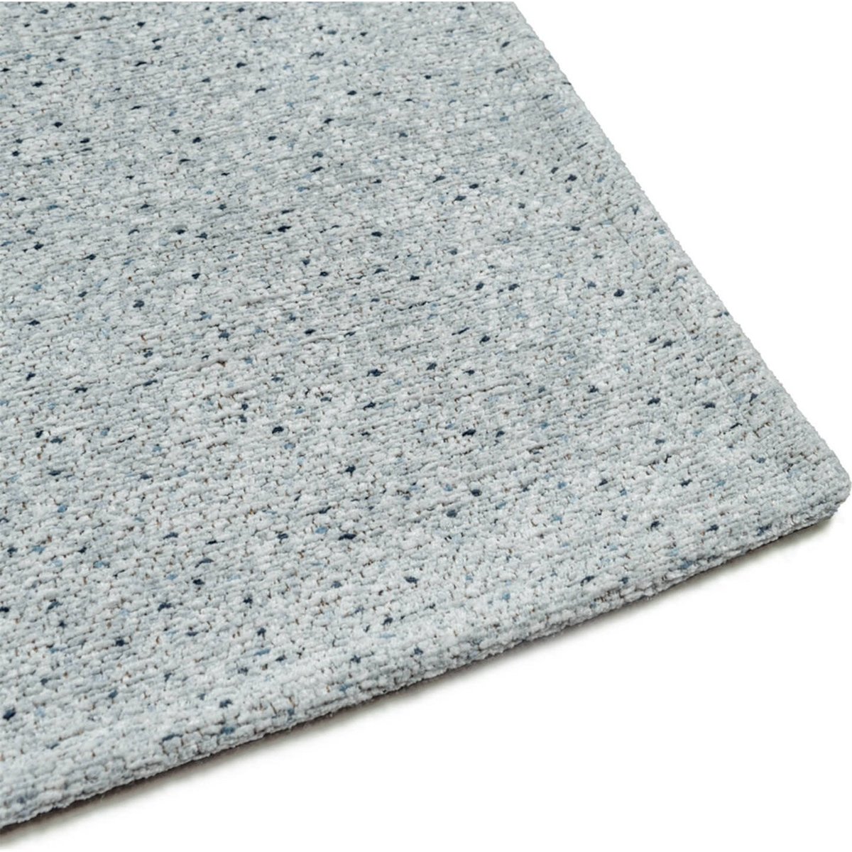 Tapis intérieur extérieur jacquard, MIST bleu clair effet brumeux, RECOLLECTION
