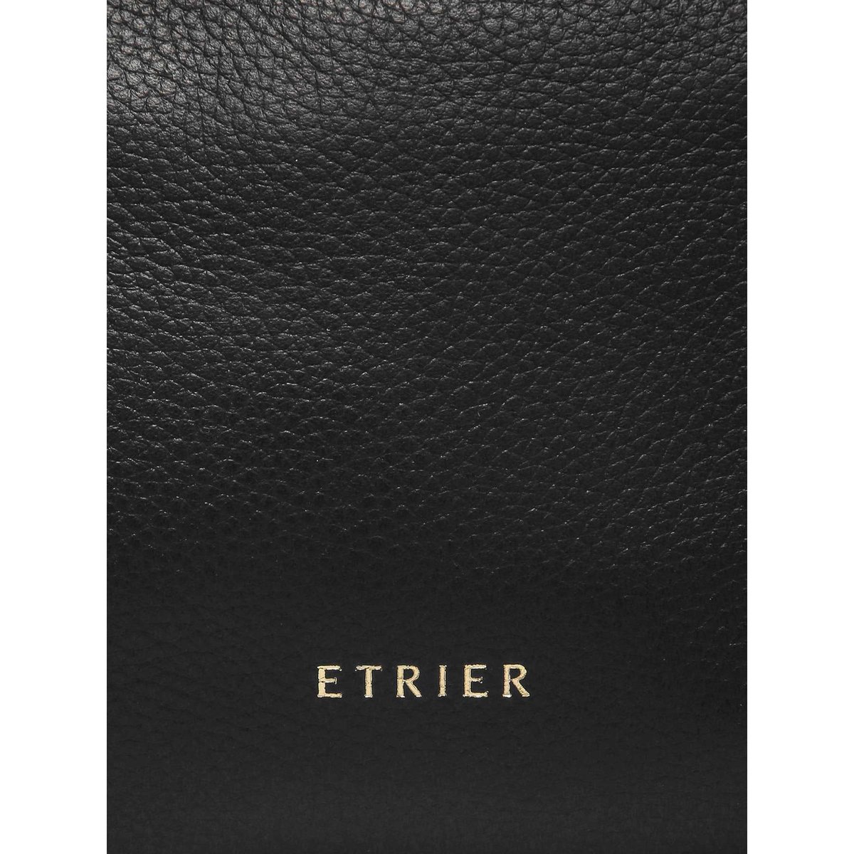 Sac bandoulière M Tradition cuir noir, ETRIER
