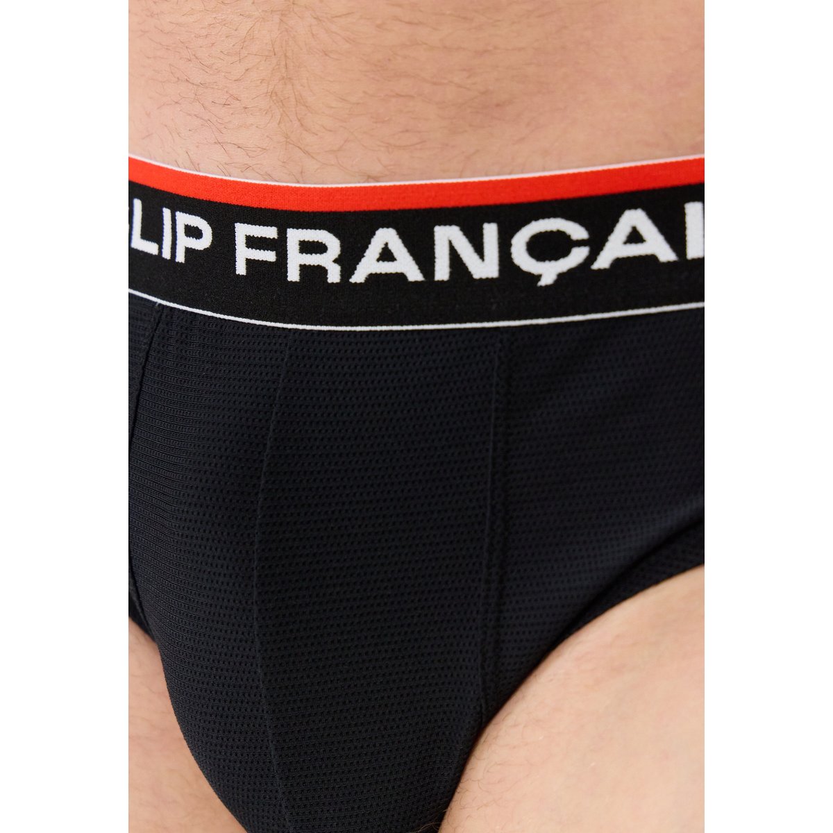 Slip de sport marine france rugby Gregoire noir, LE SLIP FRANCAIS