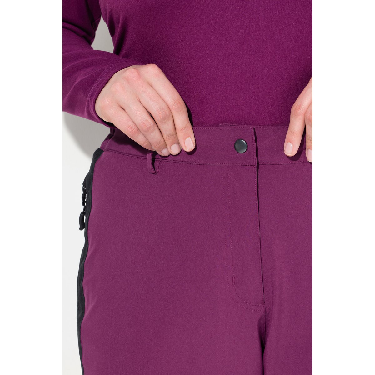Pantalon technique chaud et imperméable rose vif baies, ULLA POPKEN