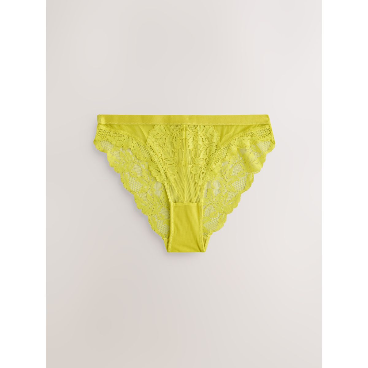Culotte en dentelle, lot de 3 crème/lilas/vert, NEXT
