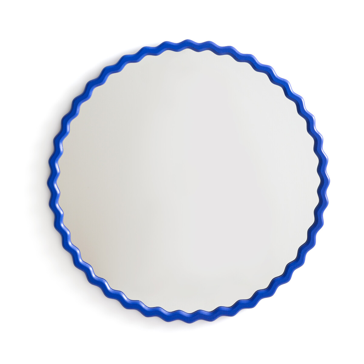 Miroir ondulé Ø60 cm, Nadima bleu vif, LA REDOUTE INTERIEURS