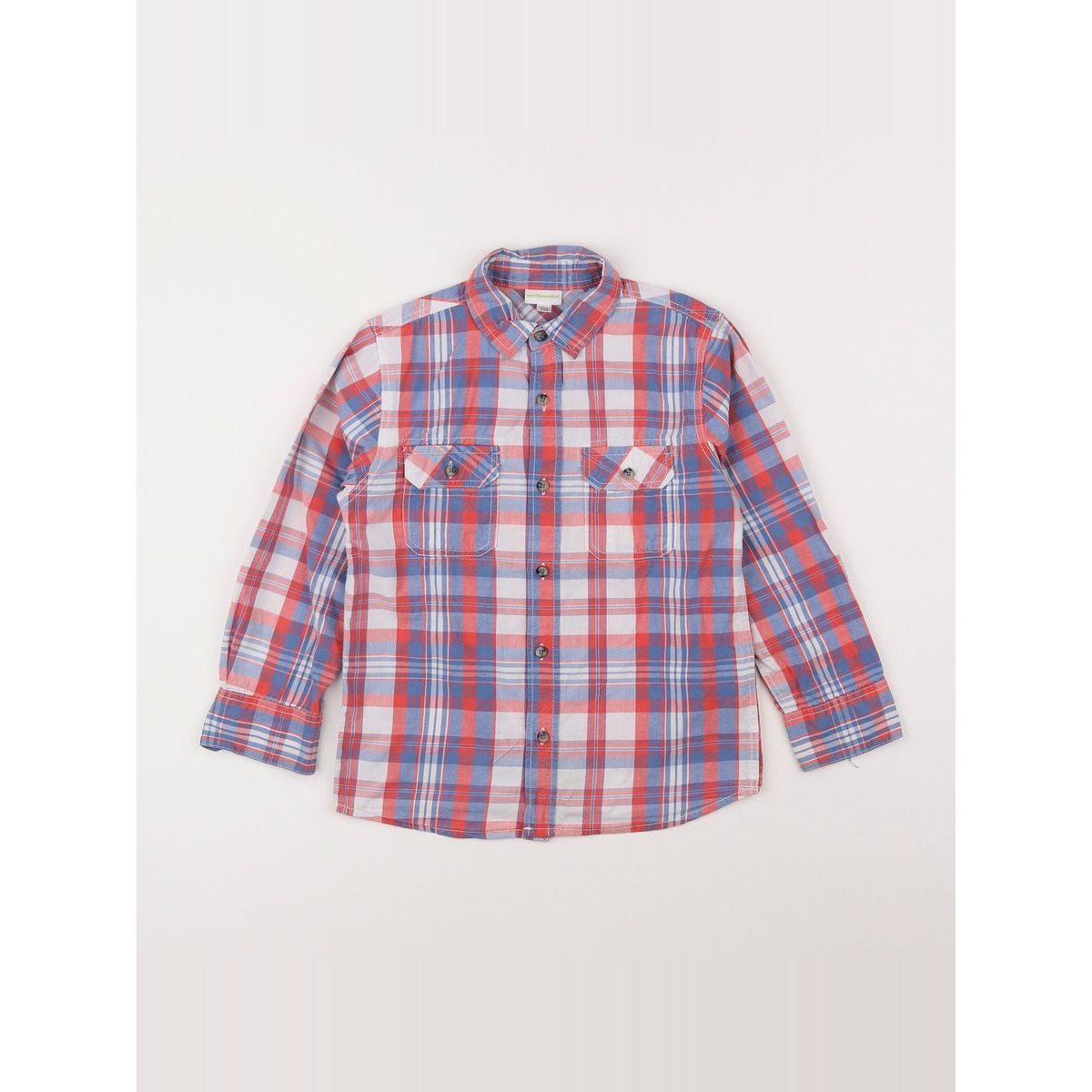 Chemise imprimé au dos - Très bon état rouge, VERTBAUDET