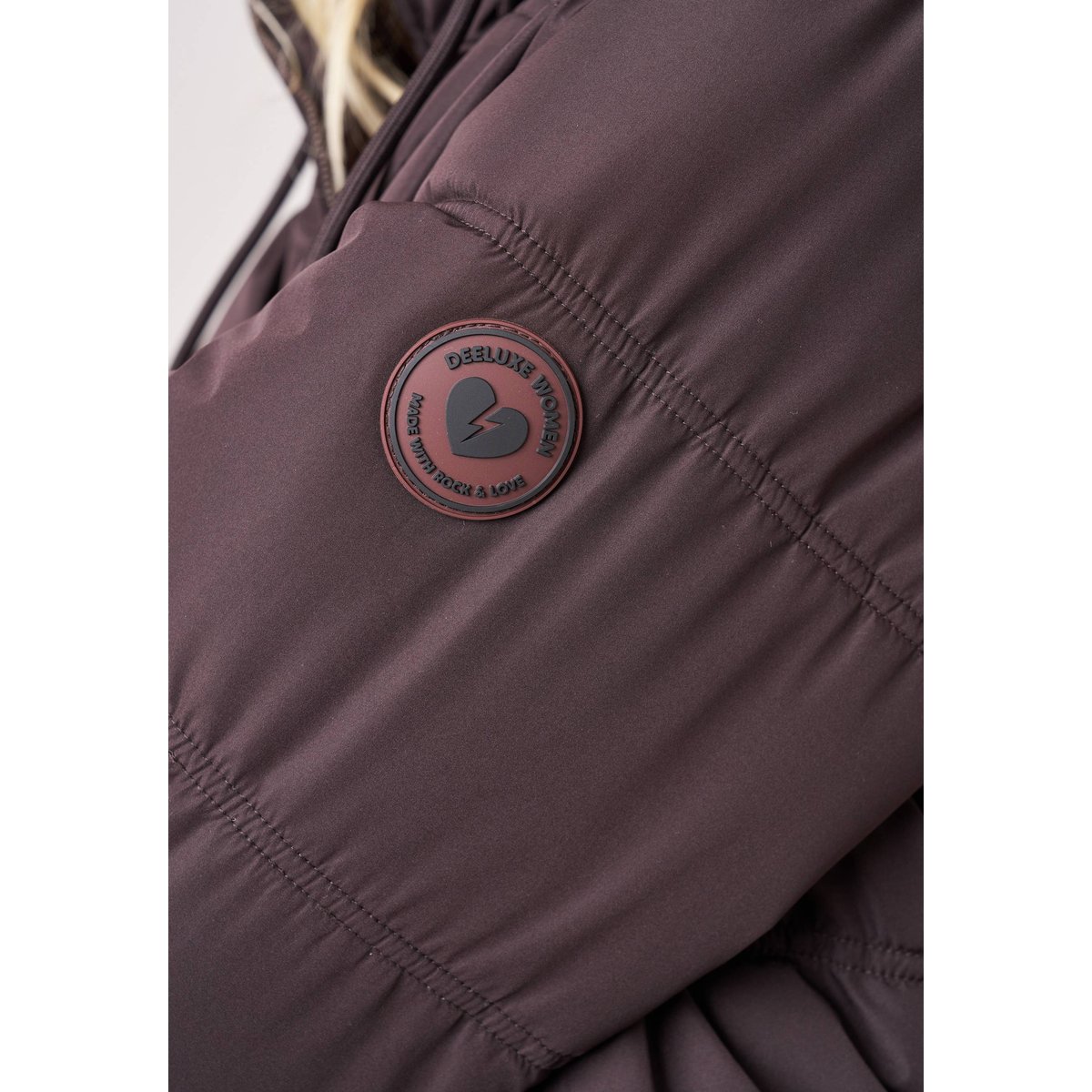 Doudoune courte femme OLLY brown, DEELUXE