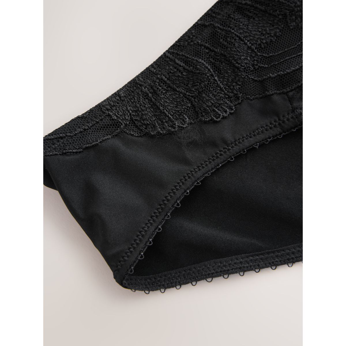 Culotte brodée noir, NEXT