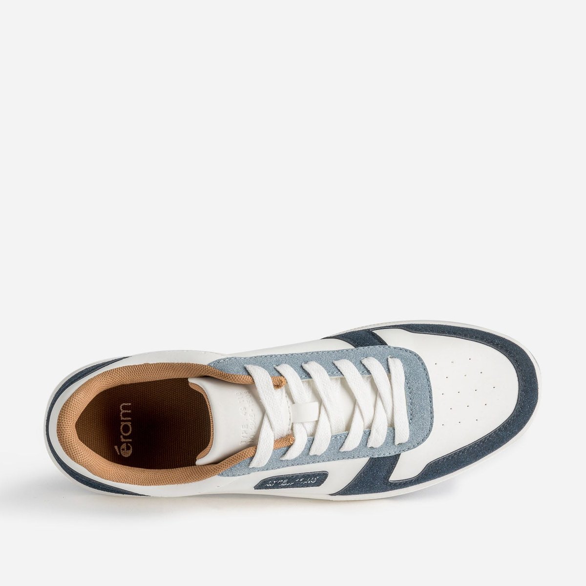 Basket PASKAL blanc/marine, ERAM