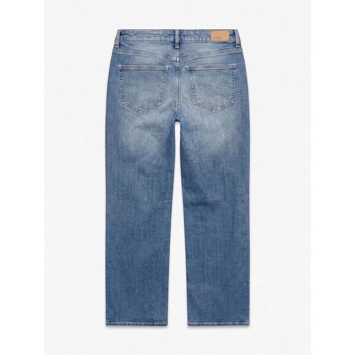 Jean À Coupe Large medium blue denim 1, VERO MODA
