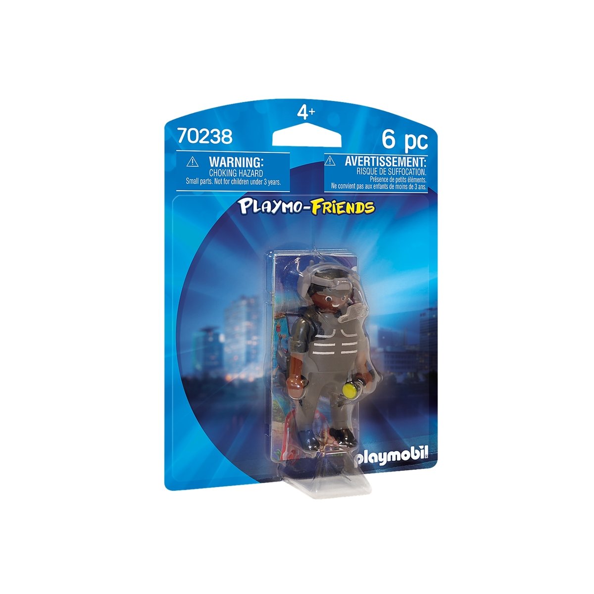 Policier d'élite multicolore, PLAYMOBIL