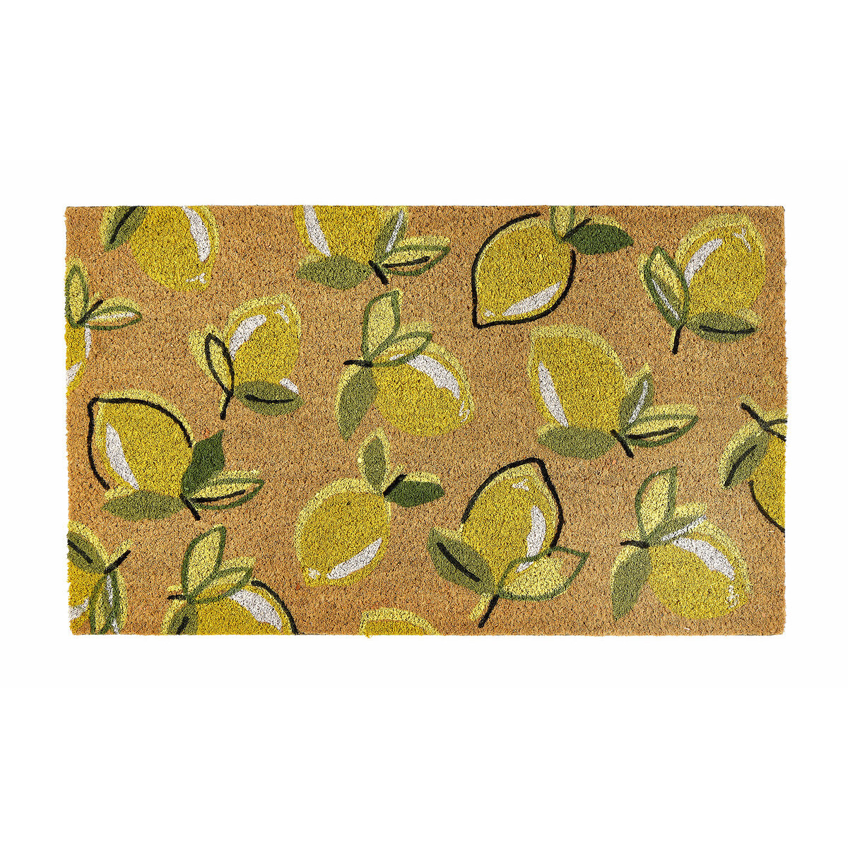 Lemons Coir Doormat yellow, MY MAT