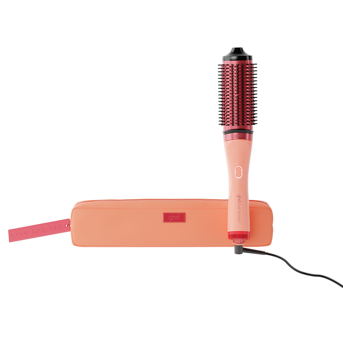 Brosse soufflante Duet Blowdry Jelly peche, GHD