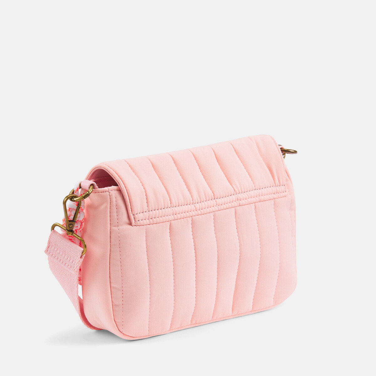 Kleine gequiltete Handtasche Boline blassrosa, PIECES